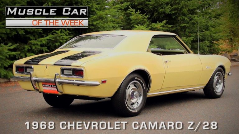 Muscle Car Of The Week Video Episode #131: 1968 Chevrolet Camaro Z/28