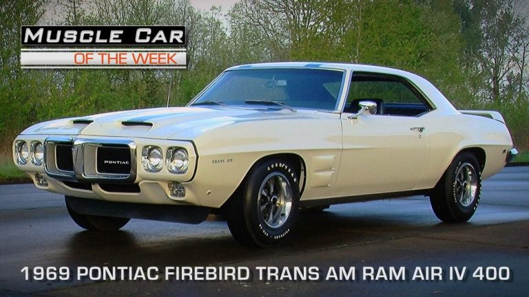 1969 Pontiac Firebird Trans Am Ram Air IV 4-Speed Muscle Car Of The Week Video Episode #106