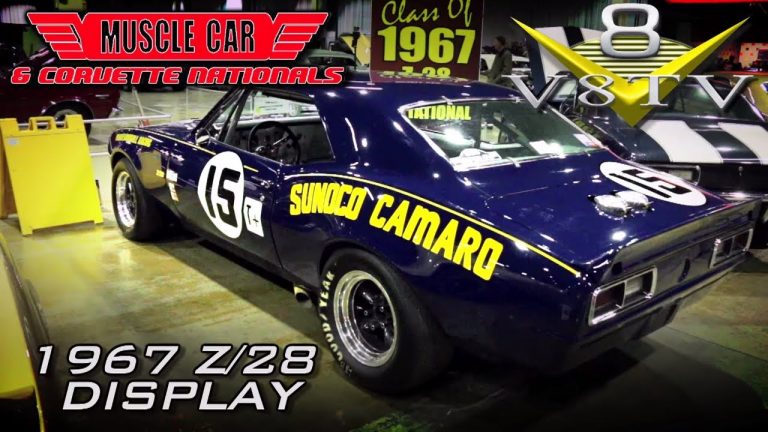 1967 Chevrolet Camaro Z/28 Sunoco Trans Am Car Video 2017 Muscle Car and Corvette Nationals V8TV