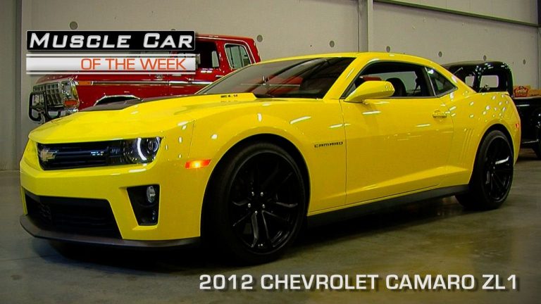 Muscle Car Of The Week Video Episode #105: 2012 Chevrolet Camaro ZL1
