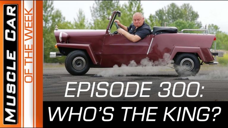 April Foolishness:  Who’s The King?  Muscle Car Of The Week Video Episode 300