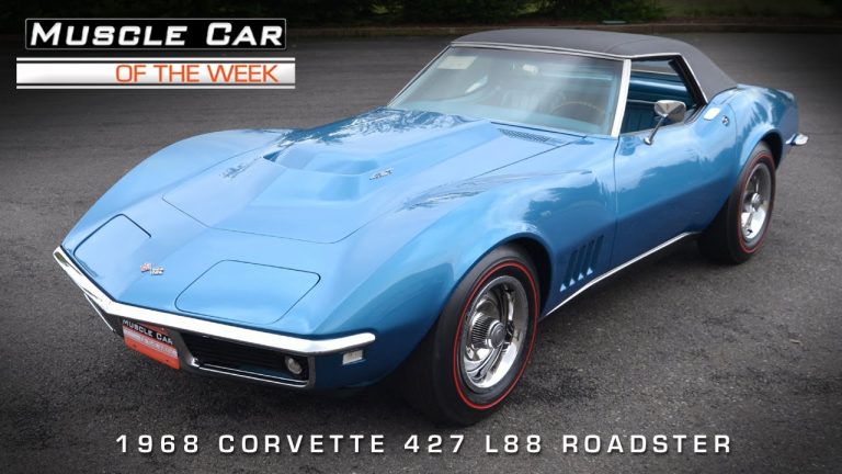 Muscle Car Of The Week Video #41:  1968 Chevrolet Corvette L88 427 Roadster