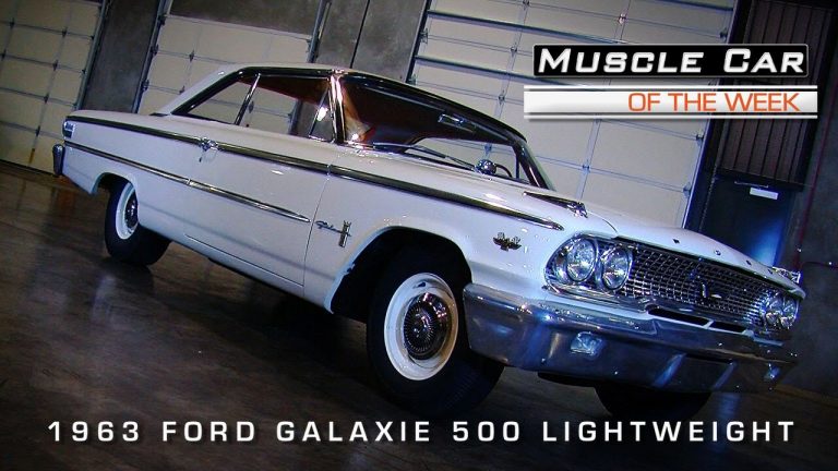 1963 Ford Galaxie 500 Lightweight 427 Muscle Car Of The Week Video #61