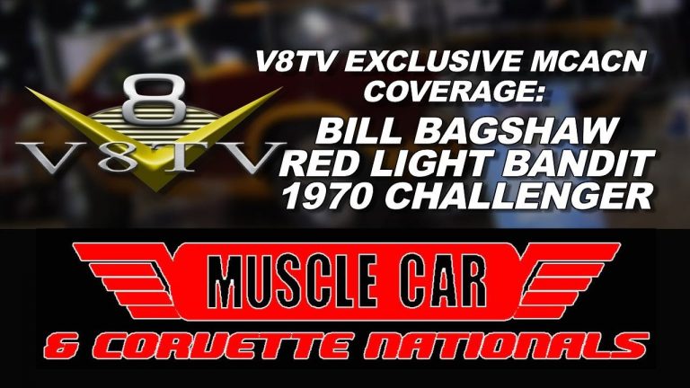 Bill Bagshaw 1970 Hemi Challenger – 2012 Muscle Car & Corvette Nationals MCACN Video Coverage V8TV