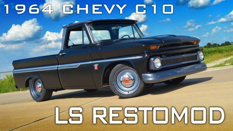 Restored LS Powered 1964 Chevrolet C10 Feature Video V8TV V8 Speed & Resto Shop