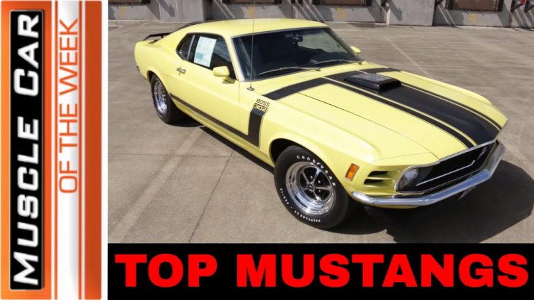Top Mustangs – Muscle Car Of The Week Episode 283 V8TV