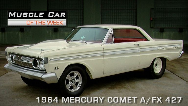 Muscle Car of the Week Video Episode #95: 1964 Mercury Comet A/FX 427