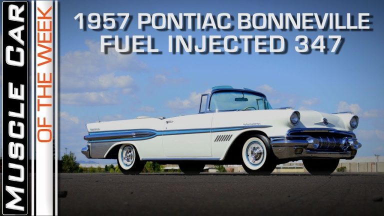 1957 Pontiac Bonneville Fuel Injection Convertible: Muscle Car Of The Week Video Episode 236 V8TV