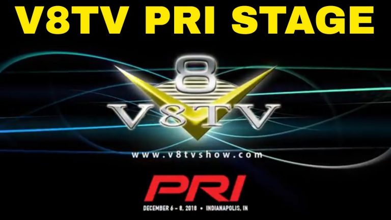V8TV To Host Live Stage at 2018 Performance Racing Industry Show in Indianapolis