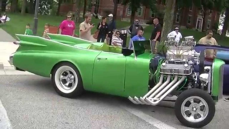 Crazy 1959 Cadillac Custom “Grinch” Video Feature V8TV