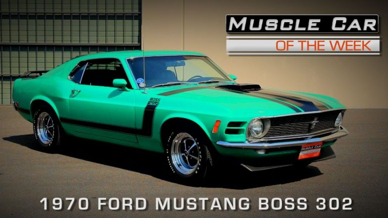 Muscle Car Of The Week Video #130:  1970 Ford Mustang BOSS 302