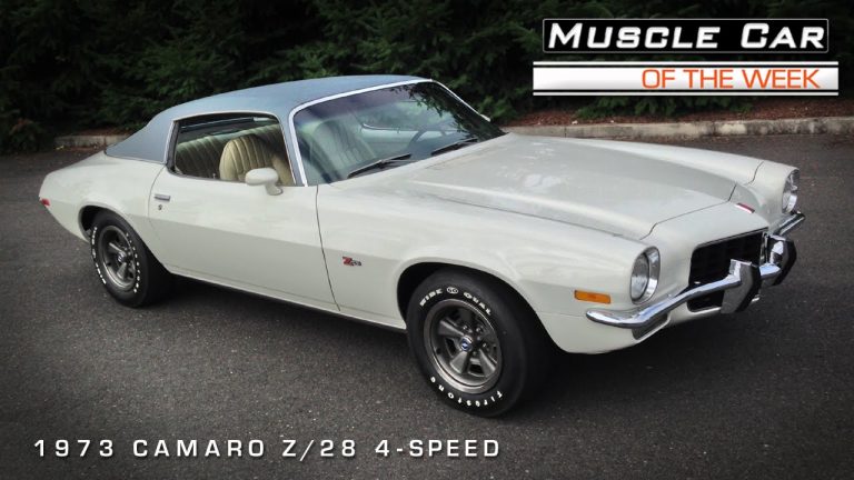 Muscle Car of the Week Video #74: 1973 Camaro Z28 4-Speed