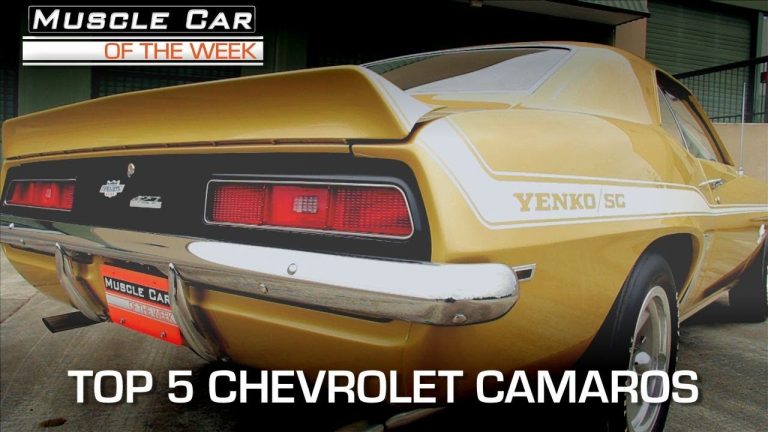 Top 5 Chevrolet Camaros:  Muscle Car Of The Week Video Episode 230 V8TV