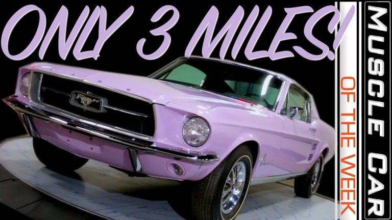 LOWEST MILEAGE 1967 Ford Mustang! Muscle Car Of The Week Episode 290 V8TV