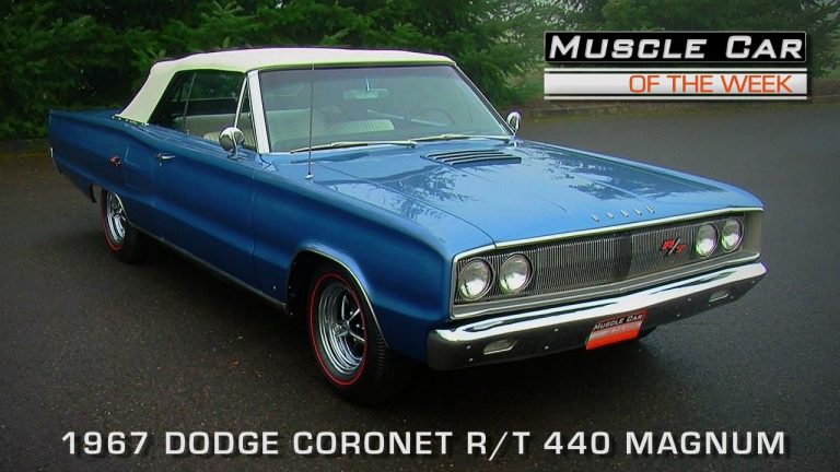 Muscle Car Of The Week Video #99: 1967 Dodge Coronet R/T 440 Magnum Convertible