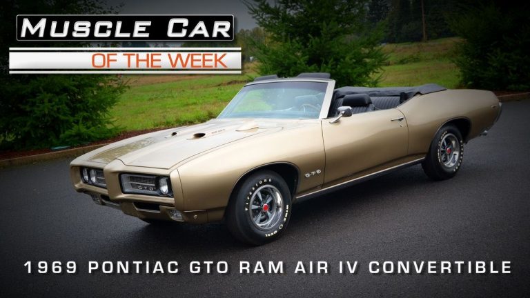 Muscle Car Of The Week Video #29: 1969 Pontiac GTO Ram Air IV Convertible 4-Speed Video