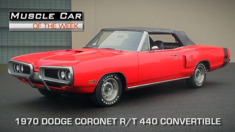 Muscle Car Of The Week Video Episode #104: 1970 Dodge Coronet R/T Convertible 440 Magnum