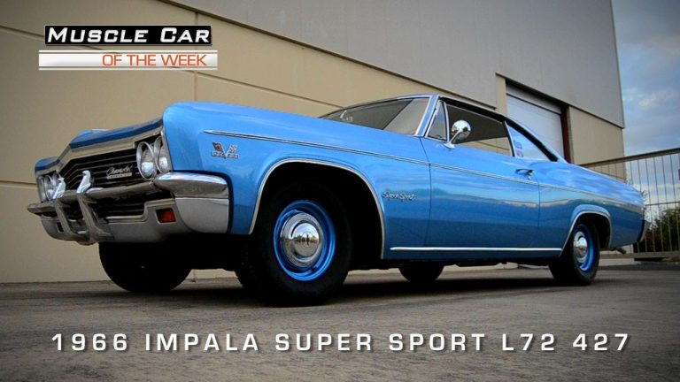 Muscle Car Of The Week Video #67: 1966 Chevrolet Impala Super Sport 427 4-Speed L72