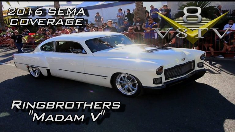 Ringbrothers 1949 Cadillac Madam V At SEMA 2016 Video V8TV