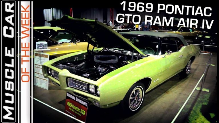 1969 Pontiac GTO Ram Air IV 4-Speed Convertible: Muscle Car Of The Week Video Episode 231 V8TV