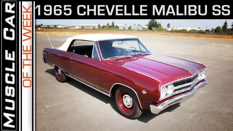 1965 Chevelle SS Convertible: Muscle Car Of The Week Video Episode 233 V8TV