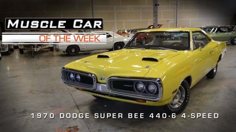 Muscle Car Of The Week Video #21: 1970 Dodge Super Bee 440 6-Pack