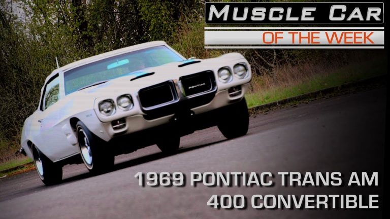 1969 Pontiac Firebird Trans Am Convertible Muscle Car Of The Week Video Episode 217