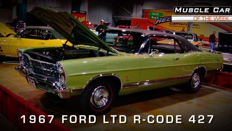 Muscle Car Of The Week Video #92:  1967 Ford LTD XL 427 R-Code 4-Speed