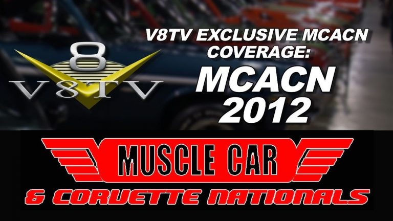 2012 Muscle Car & Corvette Nationals MCACN Video Tour – V8TV