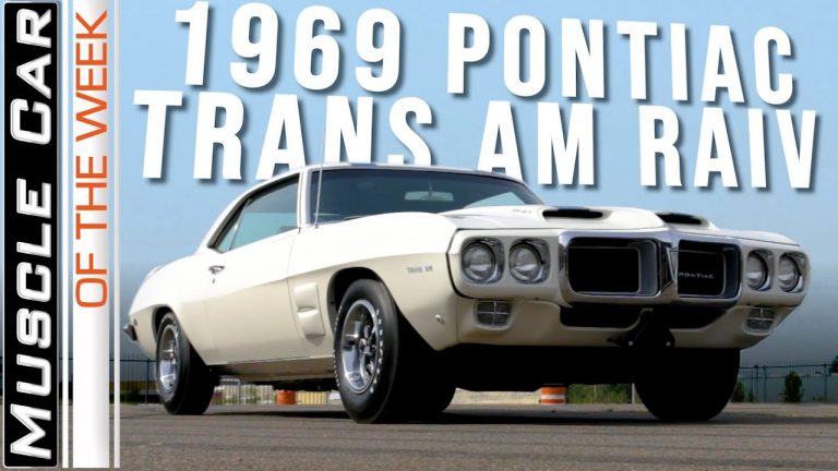 1969 Pontiac Trans Am Ram Air IV Muscle Car Of The Week Video Episode 310 V8TV