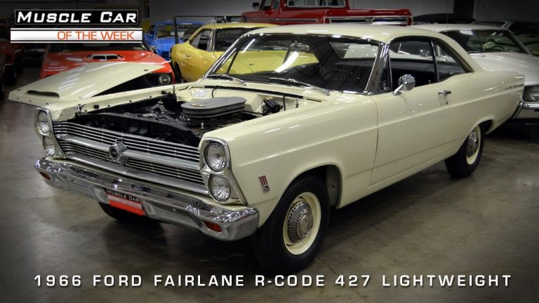 1966 Ford Fairlane R-Code 427 Lightweight – Muscle Car Of The Week Video #56:
