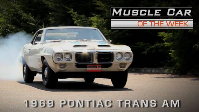 1969 Pontiac Trans Am Ram Air III 4-Speed Muscle Car Of The Week Video Episode #141