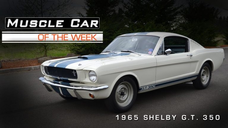 Muscle Car Of The Week Video #17:  1965 Shelby G.T. 350