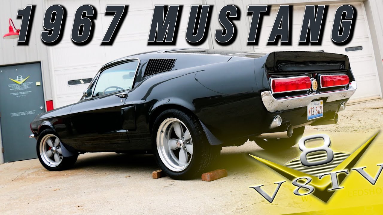 5.4 Supercharged Restomod 1967 Ford Mustang Fastback Maintenance V8 Speed and Resto Shop V8TV