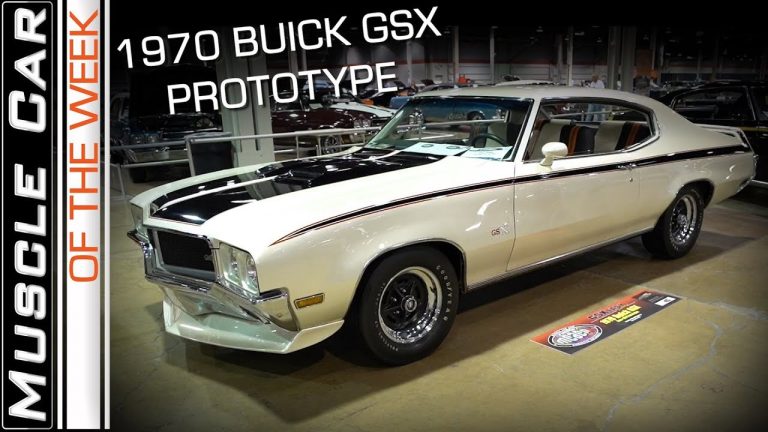 1970 Buick GSX Prototype Show Car Muscle Car Of The Week Episode 284 Video V8TV
