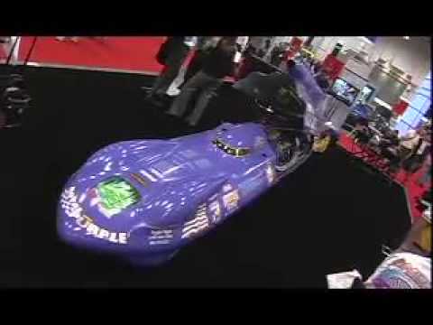 SEMA 2007 – Nish Motorsports  Royal Purple  Streamliner V8TV-Video