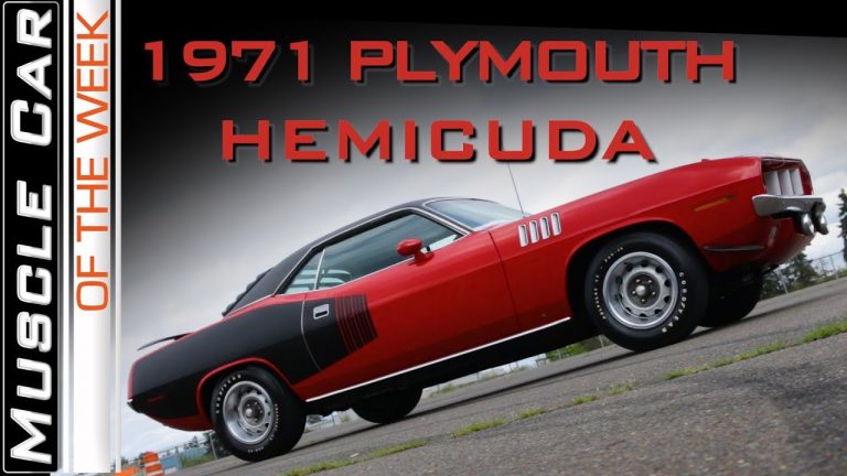 1971 Plymouth Hemi Cuda : Muscle Car Of The Week Video Episode 305 V8TV