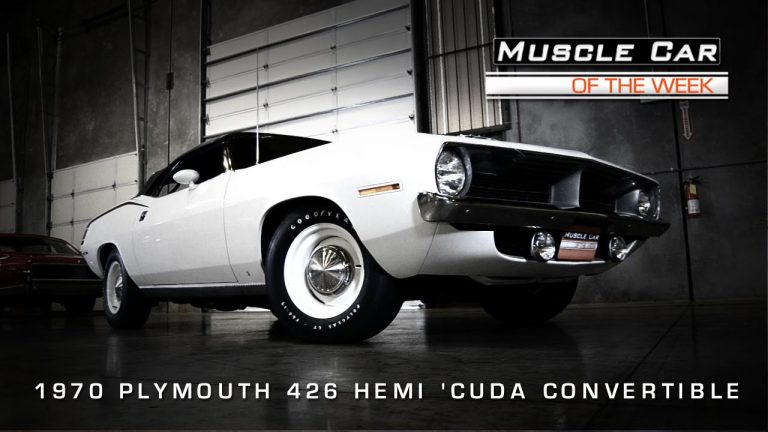 Muscle Car Of The Week Video #64: 1970 Plymouth 426 Hemi ‘Cuda Convertible