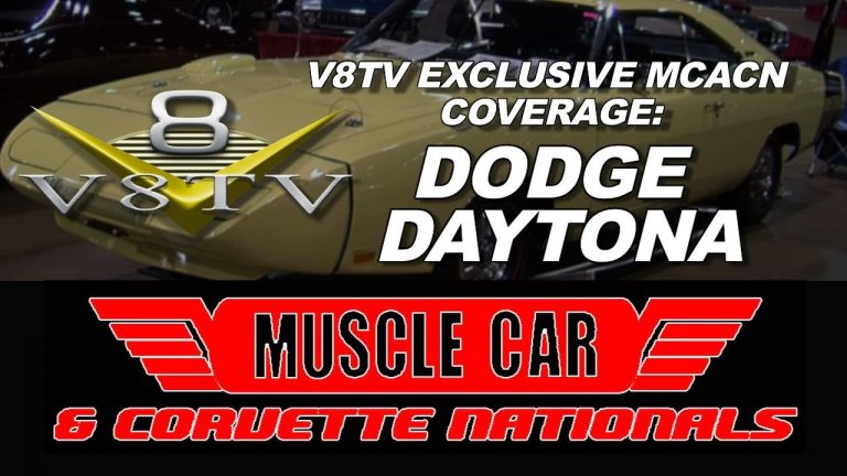 1970 Dodge Daytona – 2012 Muscle Car & Corvette Nationals MCACN Video Coverage V8TV