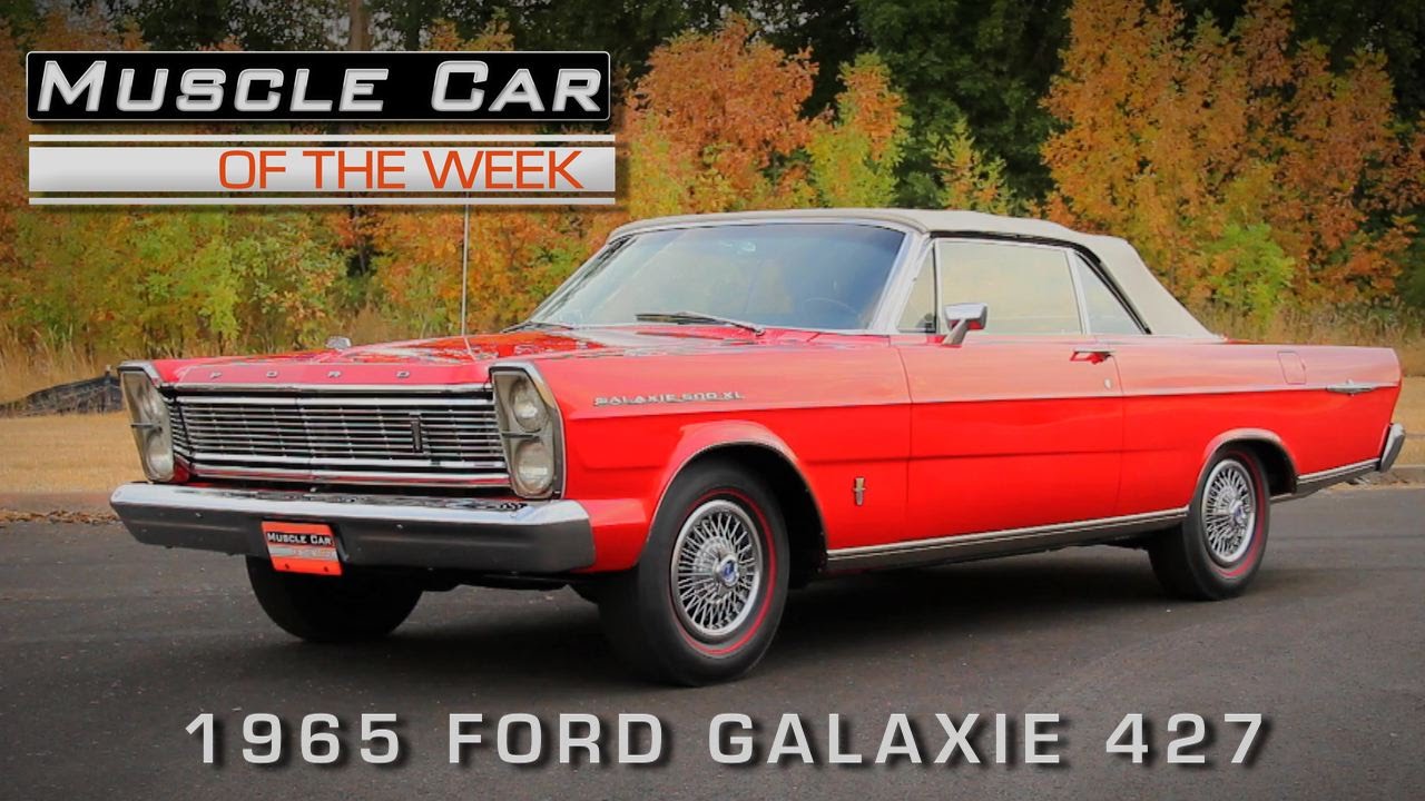 Muscle Car Of The Week Video Episode #142: 1965 Ford Galaxie 427 R-Code