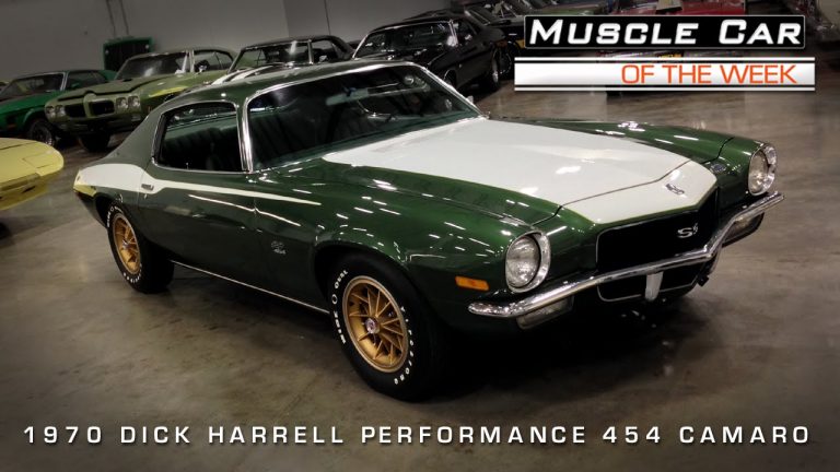 Muscle Car Of The Week Video #70: 1970 Dick Harrell 454 Camaro