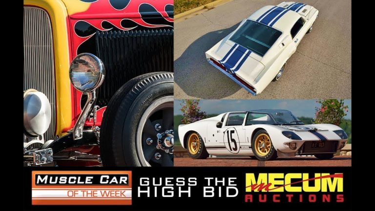 Guess The High Bid Contest Muscle Car Of The Week Episode 286