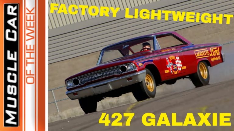 1963 Phil Bonner Ford Galaxie 427 Lightweight: Muscle Car Of The Week Episode 261 V8TV