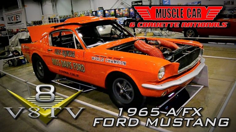 Gas Ronda 1965 A/FX Mustang 427 SOHC at 2015 Muscle Car and Corvette Nationals Video V8TV