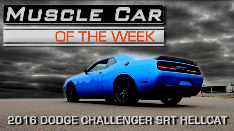2016 Dodge Challenger SRT Hellcat Muscle Car Of The Week Video Episode #218 V8TV