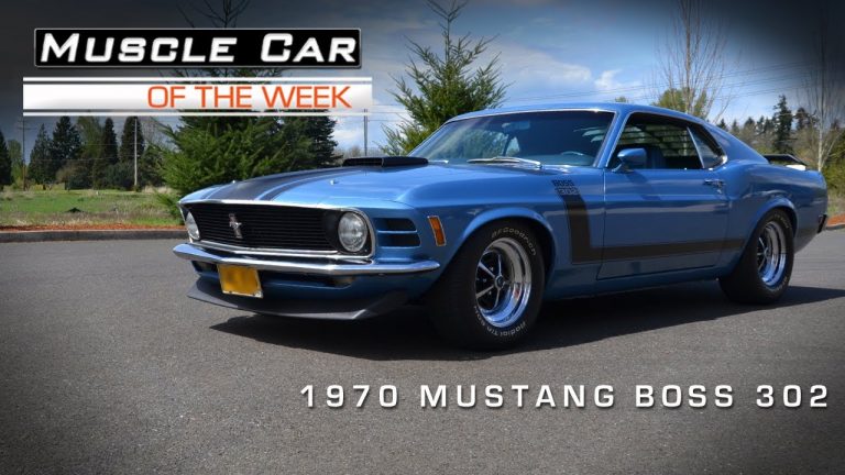 Muscle Car Of The Week Video #13: 1970 Ford Mustang BOSS 302