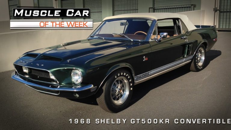 Muscle Car Of The Week Video #73: 1968 Shelby GT500KR Convertible 4-Speed