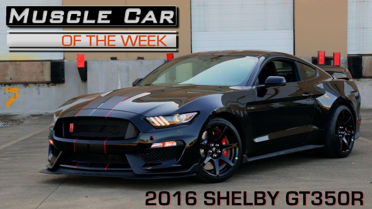 2016 Ford Mustang Shelby GT350R: Muscle Car Of The Week Video Episode 229 V8TV