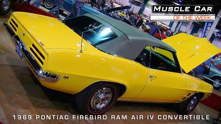 Muscle Car Of The Week Video #77: 1969 Pontiac Firebird Ram Air IV Convertible