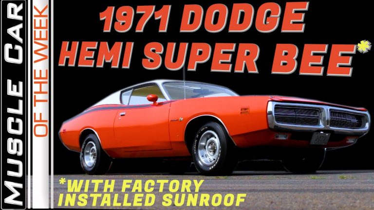 1971 Dodge Super Bee 426 Hemi Sunroof Muscle Car Of The Week Video Episode 314 V8TV